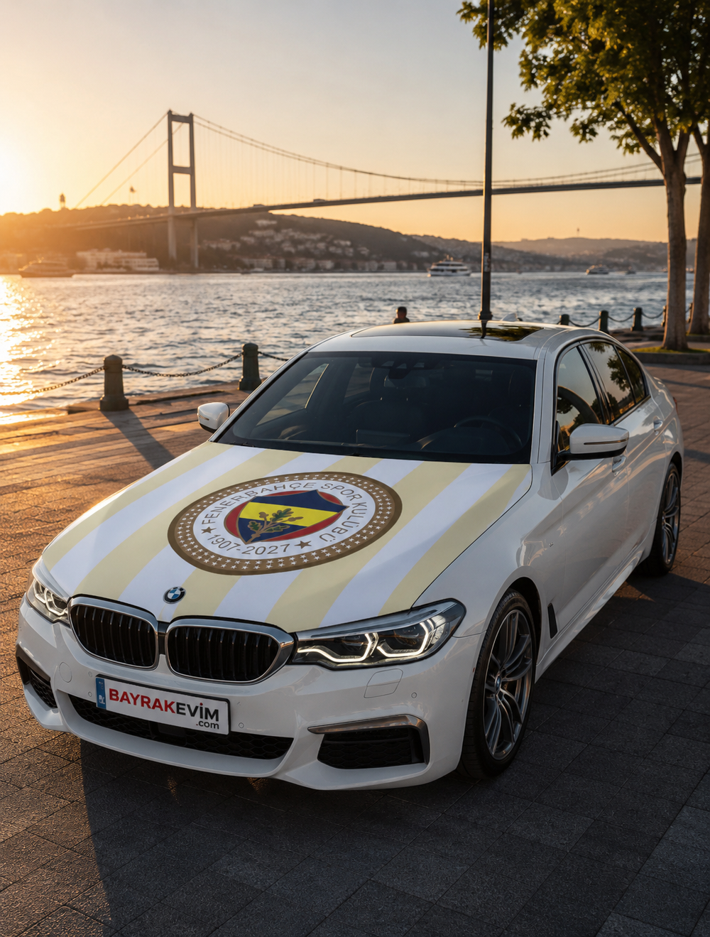 Fenerbahçe 120. Yıl Özel Kaput Bayrağı