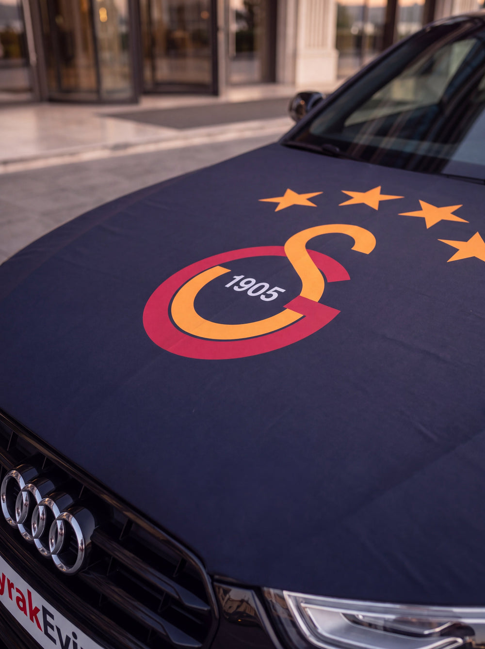 Galatasaray Mat Siyah Kaput Bayrağı
