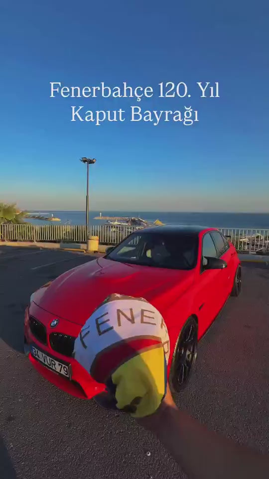 Fenerbahçe 120. Yıl kaput bayrağı videosu